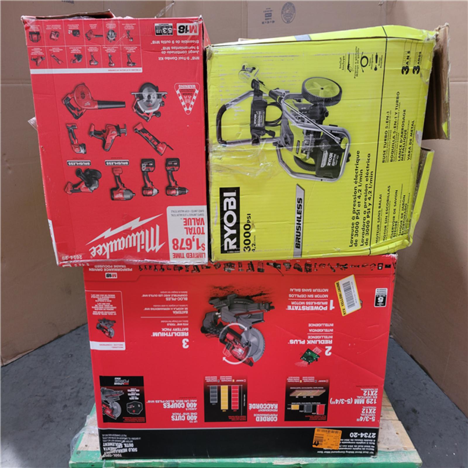 CALIFORNIA AS-IS TOOL PALLET