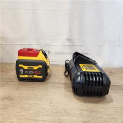 AS-IS- FLEXVOLT 20V/60V MAX Lithium-Ion 6.0Ah Battery Pack with 6 Amp Output Charger