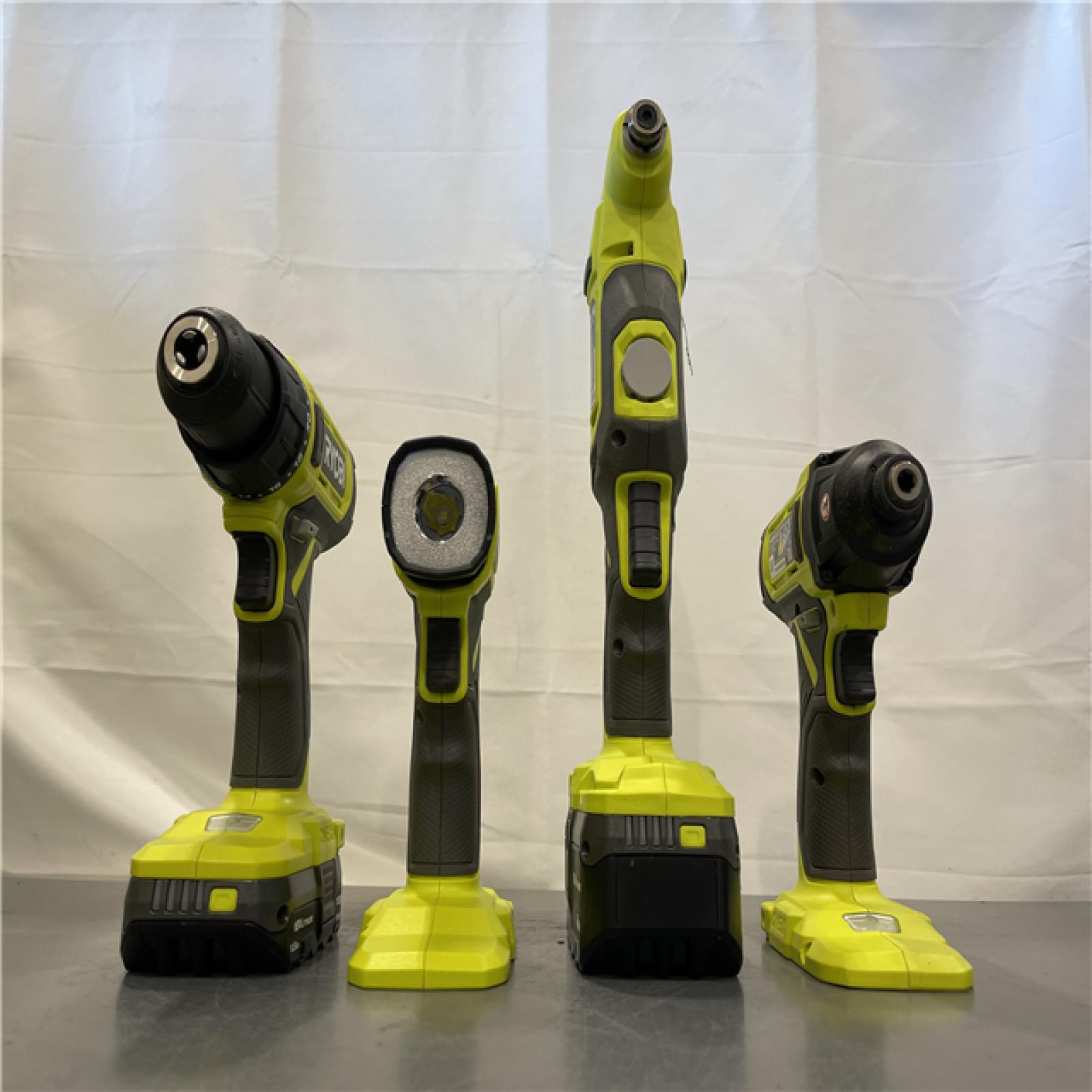 AS-IS - RYOBI ONE+ 18V Cordless 6-Tool Combo Kit