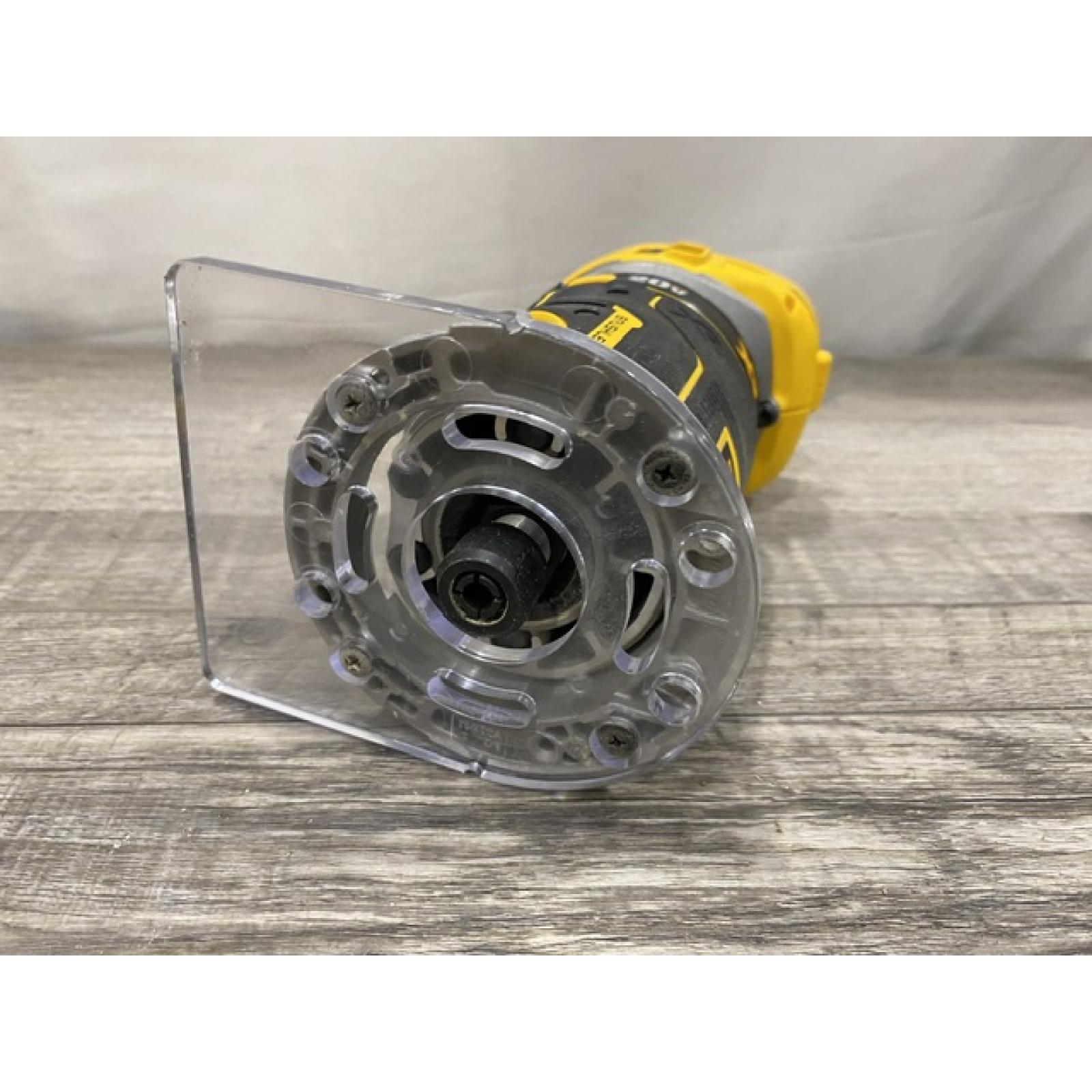 AS-IS DEWALT 20V MAX XR Cordless Brushless Fixed Base Compact Router (Tool Only)