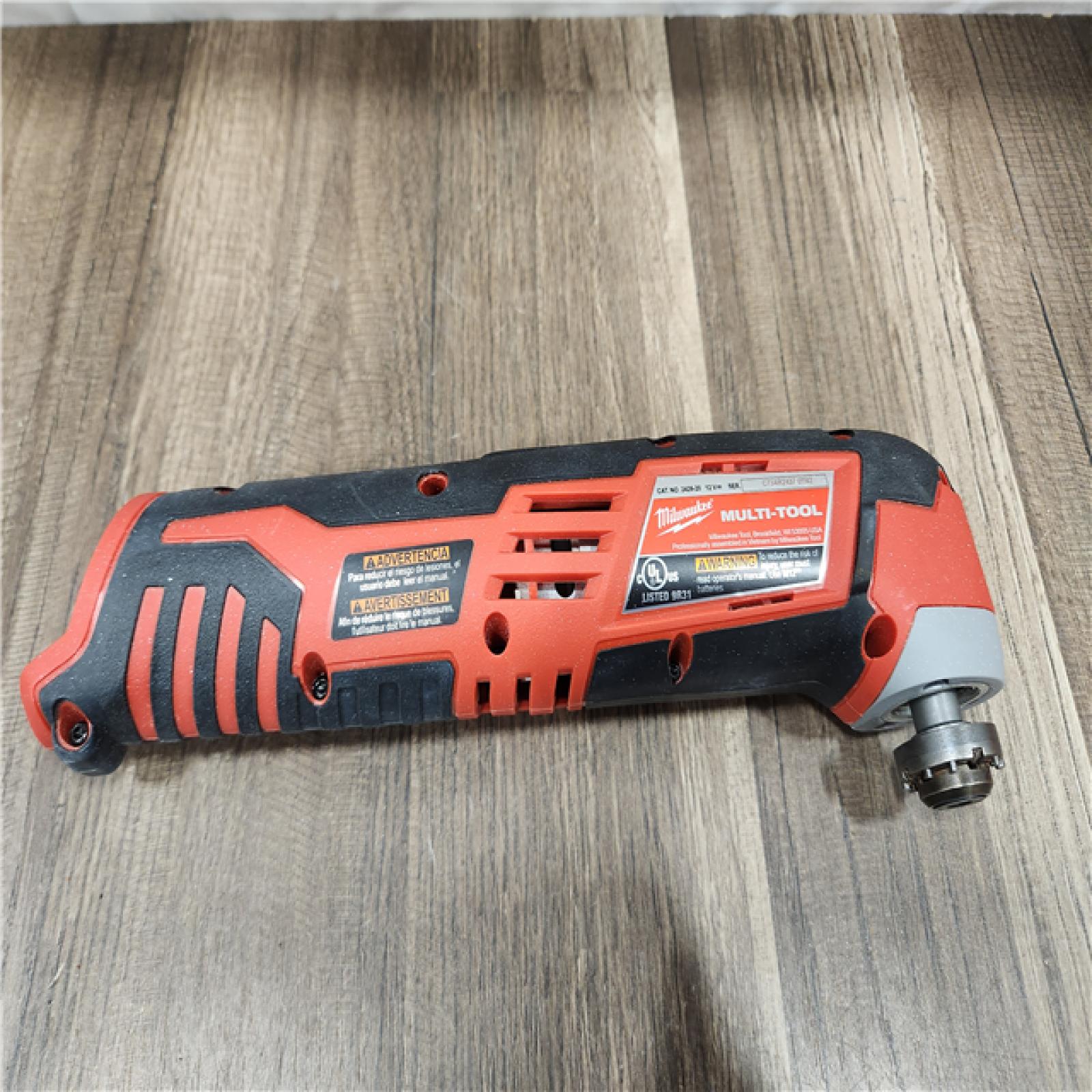 AS-IS- Milwaukee M12 Cordless Multi-Tool (TOOL ONLY)