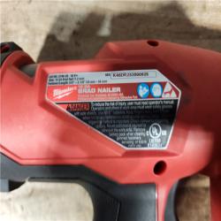 HOUSTON LOCATION - AS - IS Milwaukee FUEL 18-Volt Lithium-Ion Brushless Cordless Gen II 18-Gauge Brad Nailer (Tool-Only)