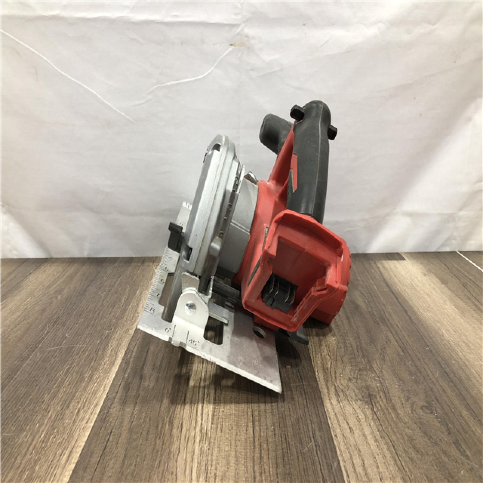 AS-IS Milwaukee 18V Lithium-Ion Cordless 6-1/2 in. Circular Saw (Tool-Only)