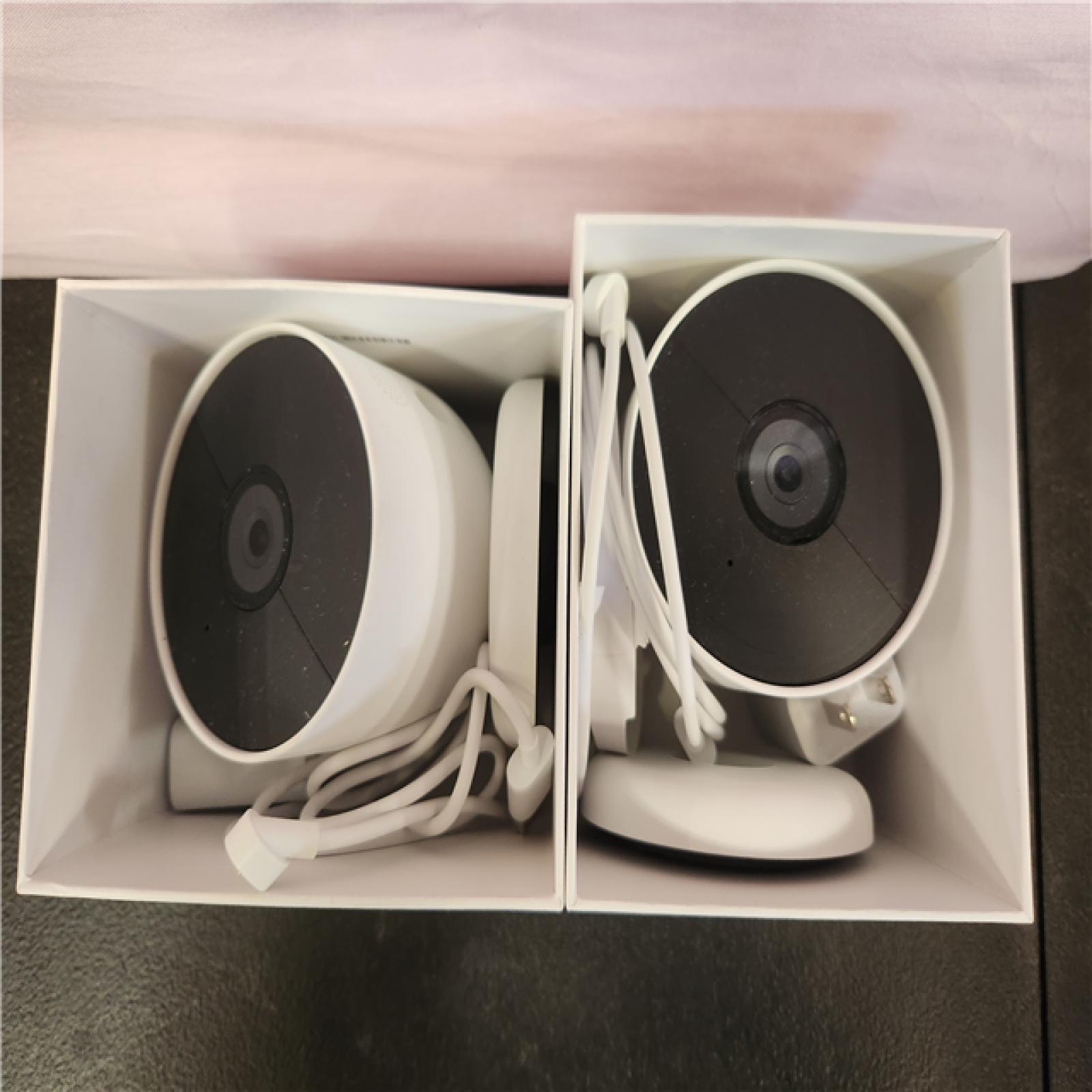 Phoenix AS-IS Google Nest Indoor/Outdoor Wireless Smart Security Camera (Battery) (2-Pack)