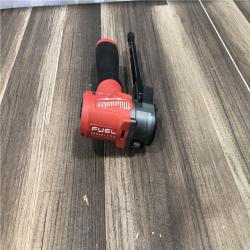 AS-IS Milwaukee  FUEL 12V Lithium-Ion Brushless Cordless 1/2 in. x 18 in. Bandfile (Tool-Only)