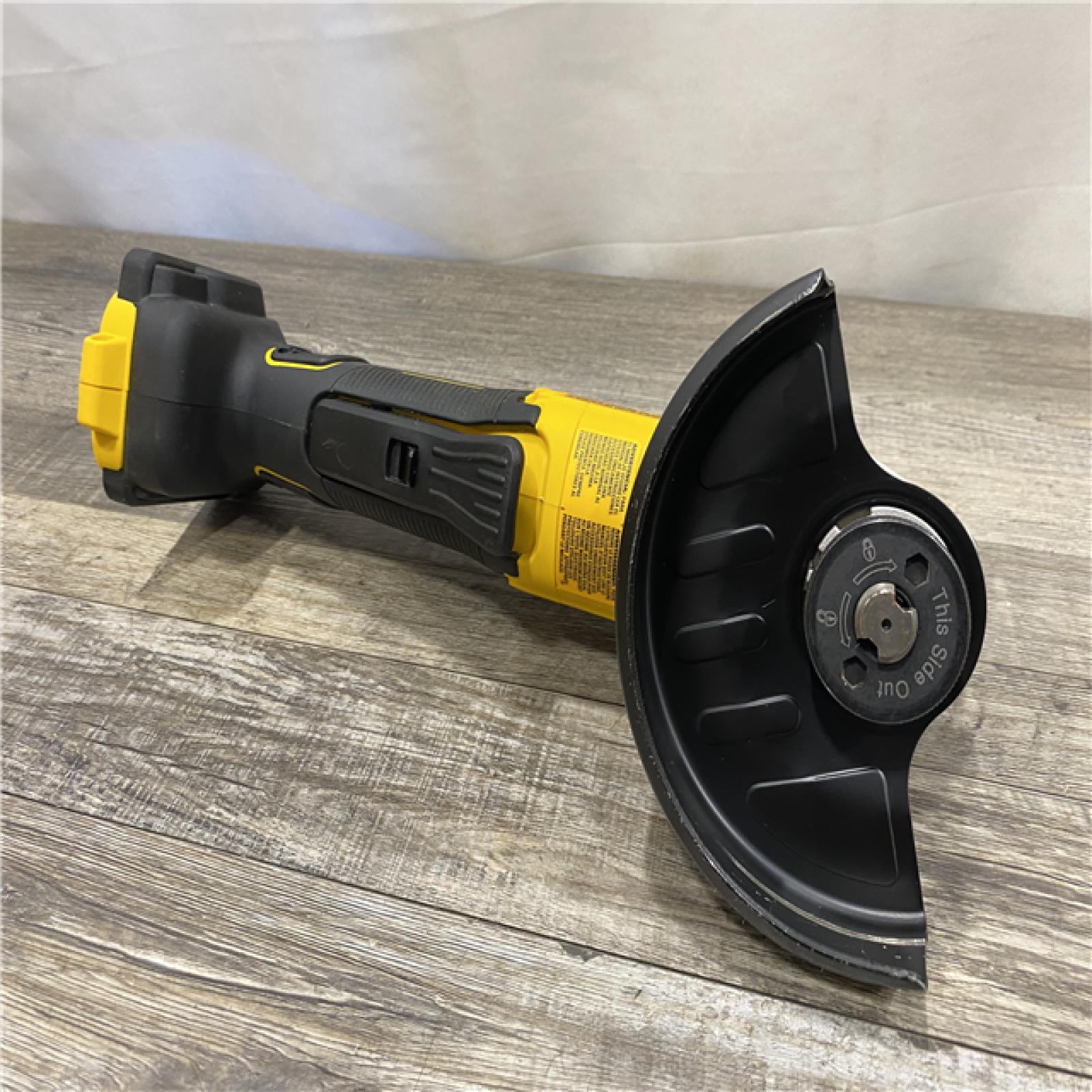 AS-IS DEWALT 20V XR Cordless 4-1/2. in. to 5 in. Variable Speed Angle Grinder (Tool Only)