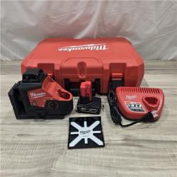 AS-IS Milwaukee-3632-21 M12 Green Beam Laser 360° 3-Plane Kit