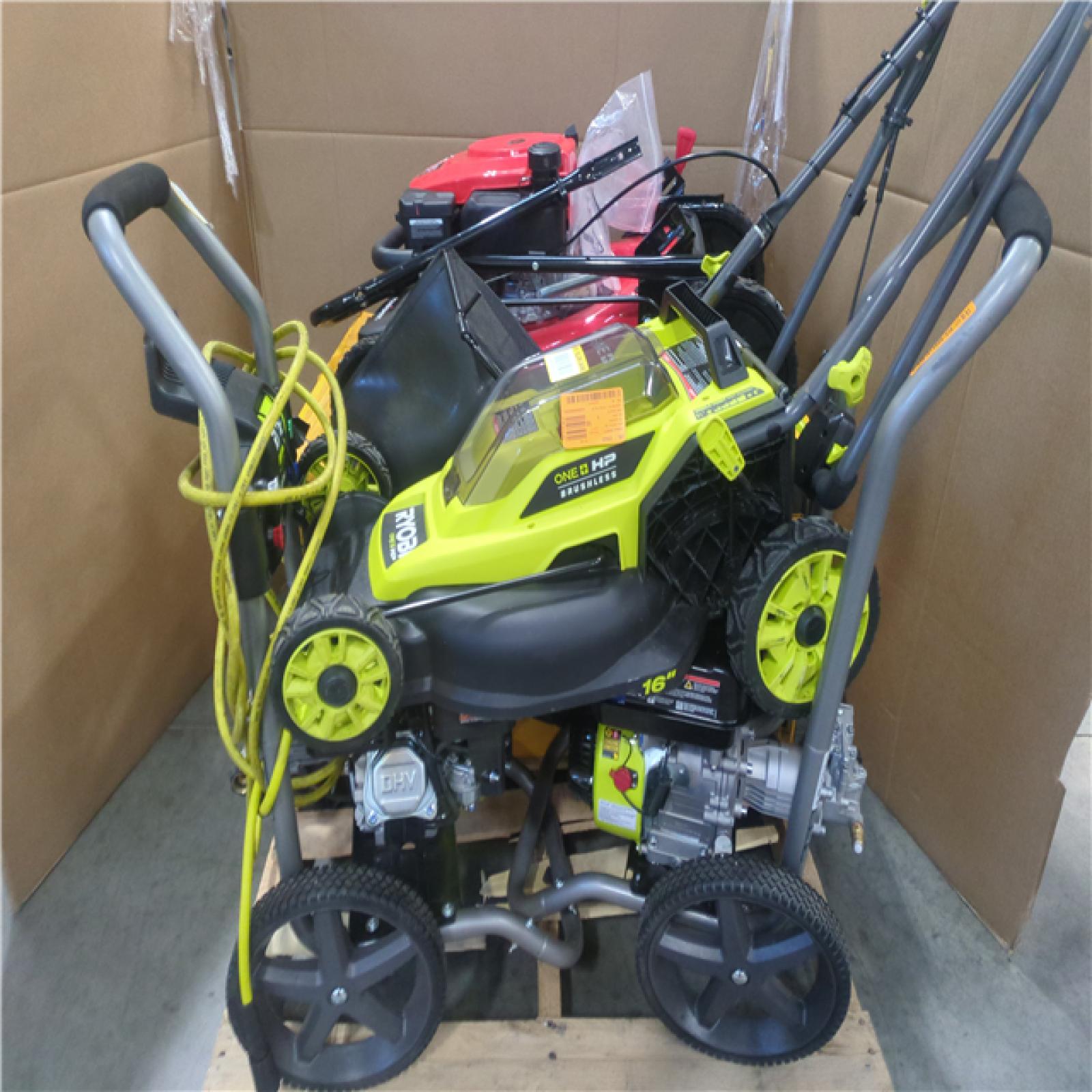CALIFORNIA AS-IS OUTDOOR POWER EQUIPMENT