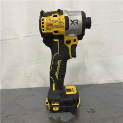 AS-IS- DEWALT 20-Volt Maximum XR Cordless Brushless 1/4 in. 3-Speed Impact Driver (Tool-Only)