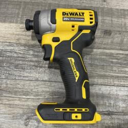 AS-IS DEWALT Atomic 20V Max Lithium-Ion Brushless Cordless Compact 1/4 in. Impact Driver Kit