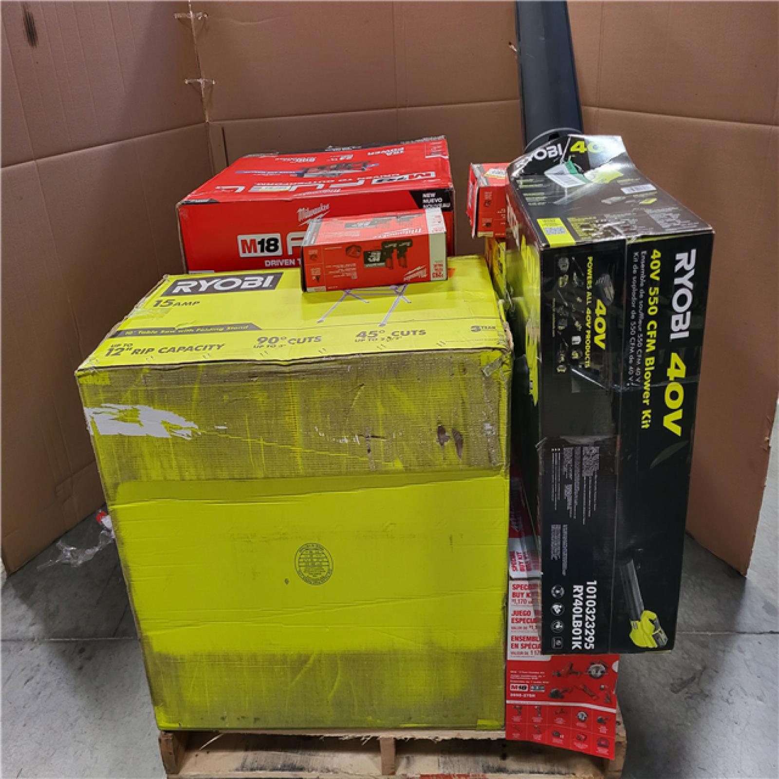 CALIFORNIA AS-IS TOOL PALLET