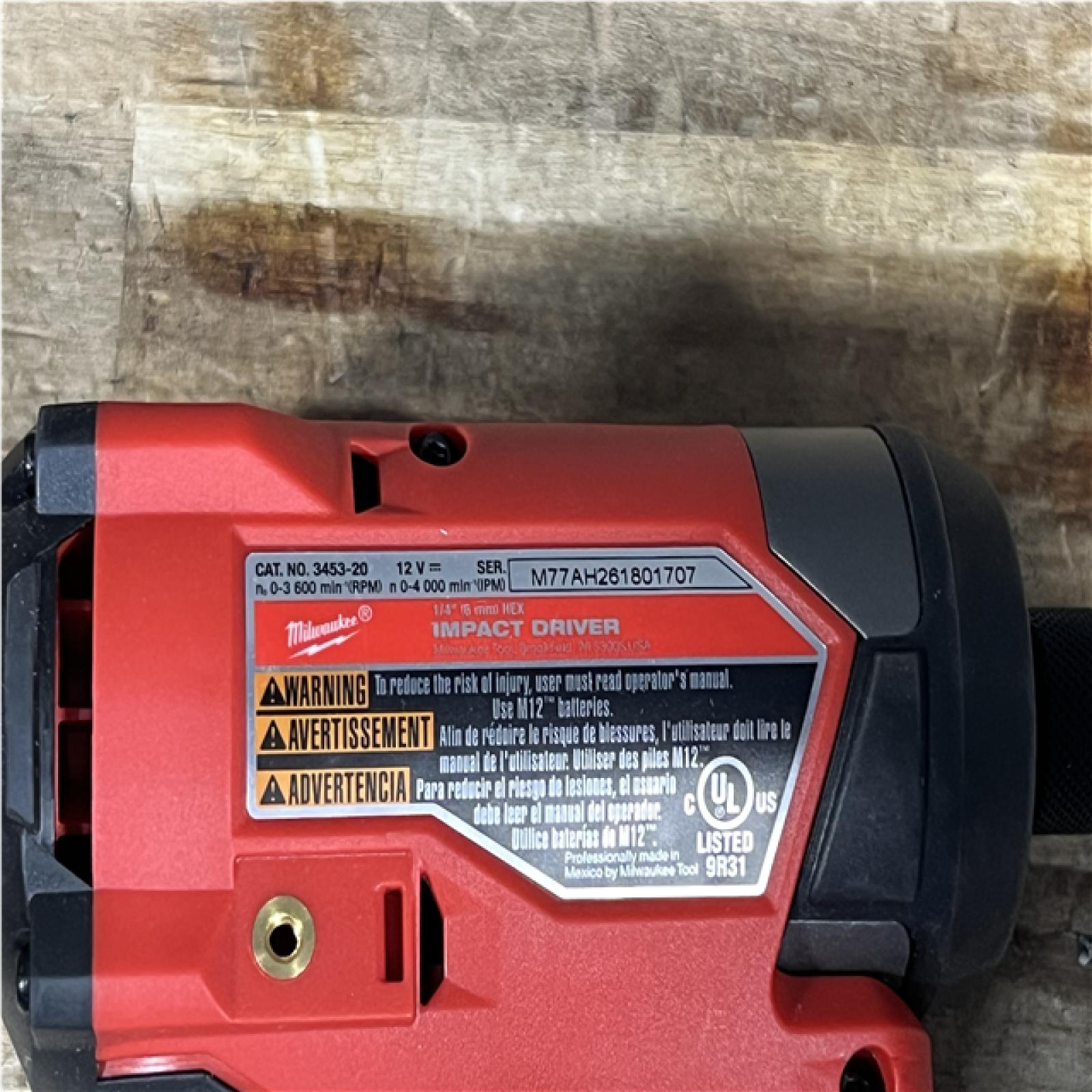 Houston Location AS-IS Milwaukee FUEL Impact Driver