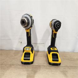 AS-IS- DEWALT 20V MAX Lithium-Ion Cordless 2-Tool Combo Kit