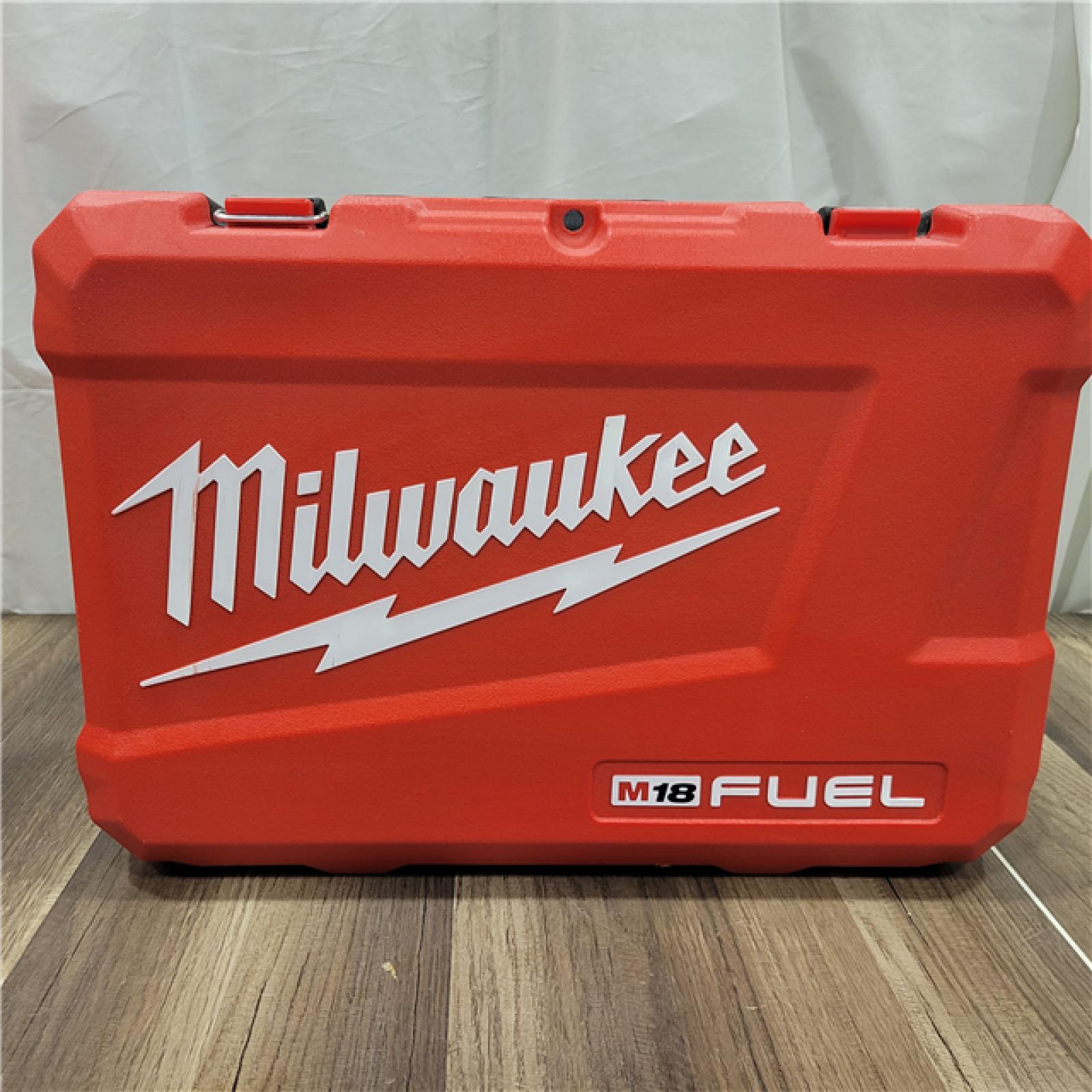 AS-IS Milwaukee M18 FUEL 18V Lithium-Ion Brushless Cordless Hammer Drill and Impact Driver Combo Kit (2-Tool) with 2 Batteries