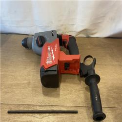 AS-IS Milwaukee  FUEL 18V Lithium-Ion Brushless Cordless 1 in. SDS-Plus Rotary Hammer (Tool-Only)