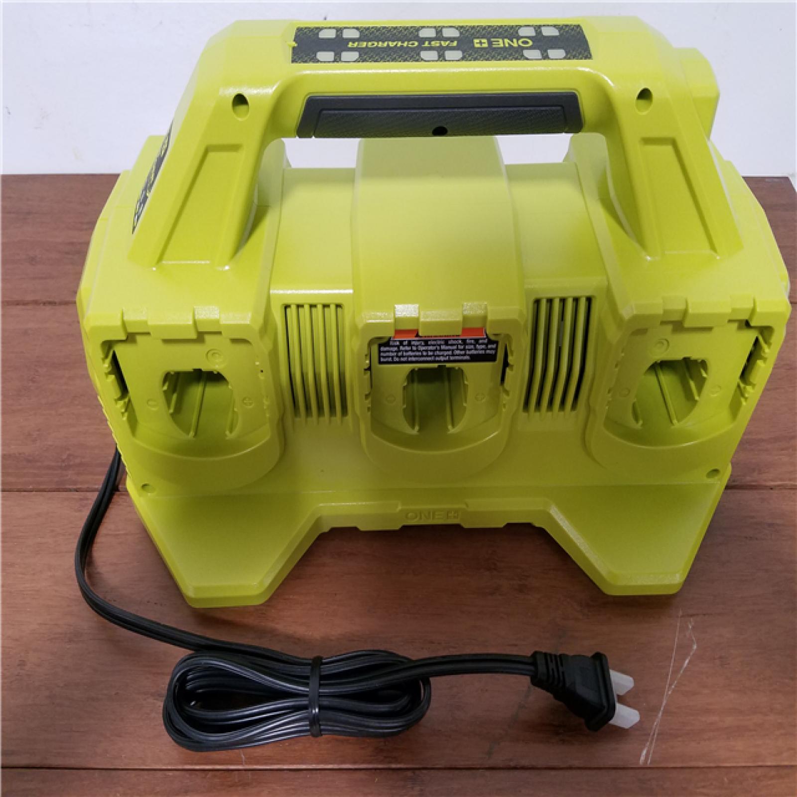 California NEW Ryobi One+ 18V 6-Port Fast Charger (Tool Only)