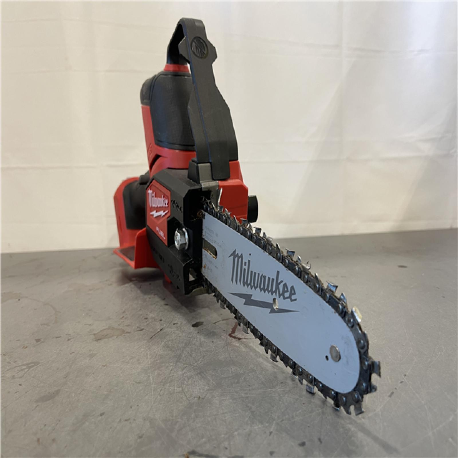 AS-IS - Milwaukee M18 FUEL 18V Lithium-Ion Brushless Battery 8 in. HATCHET Pruning Saw (Tool-Only)