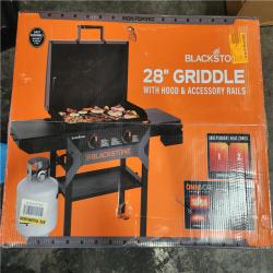 Phoenix NEW Blackstone 2-Burner Propane Outdoor Griddle with Hood in Black