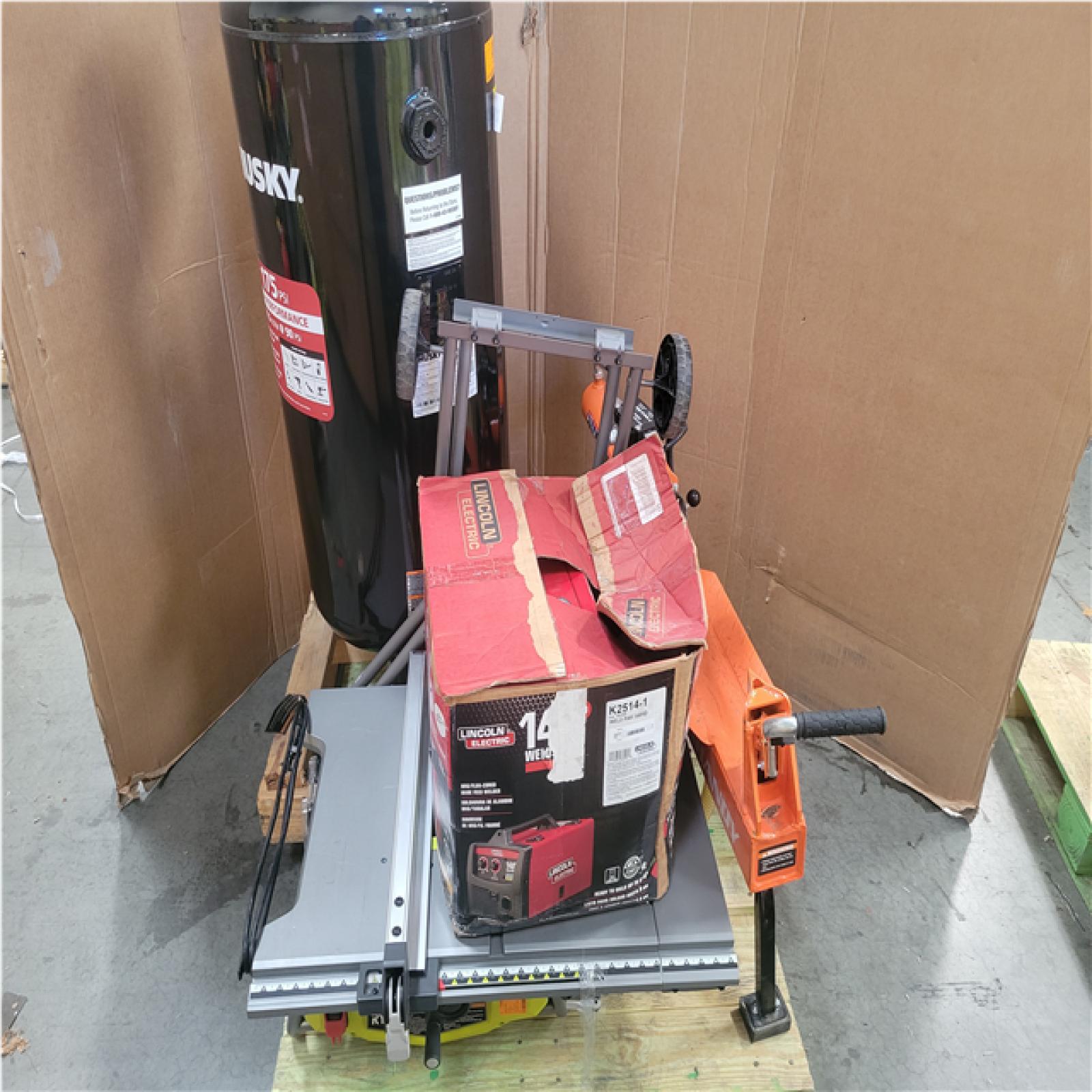 CALIFORNIA AS-IS OUTDOOR POWER EQUIPMENT