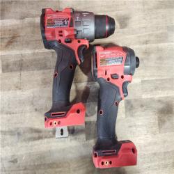 HOUSTON LOCATION - AS-IS MILWAUKEE FUEL 18V Lithium-Ion Brushless Cordless Hammer Drill and Impact Driver Combo Kit (2-Tool) with 2 Batteries