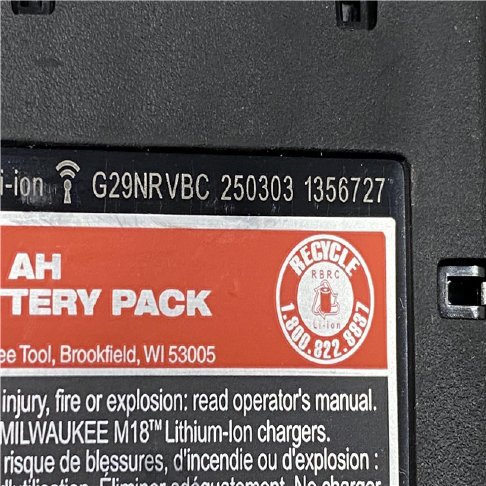AS-IS Milwaukee FUEL 18V Lithium-Ion Brushless Cordless 3/8 in. Compact Impact Wrench Kit