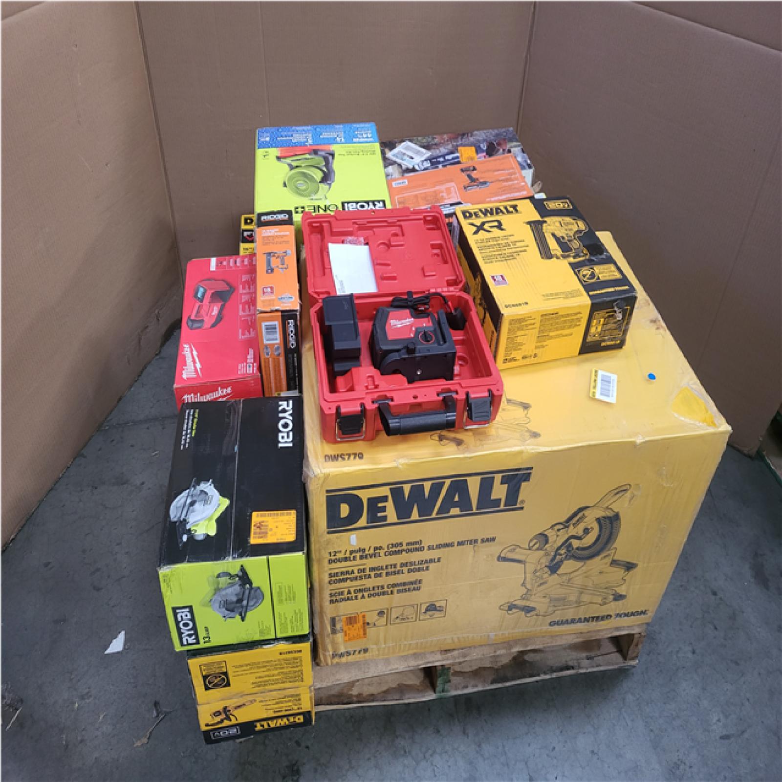 CALIFORNIA AS-IS TOOL PALLET
