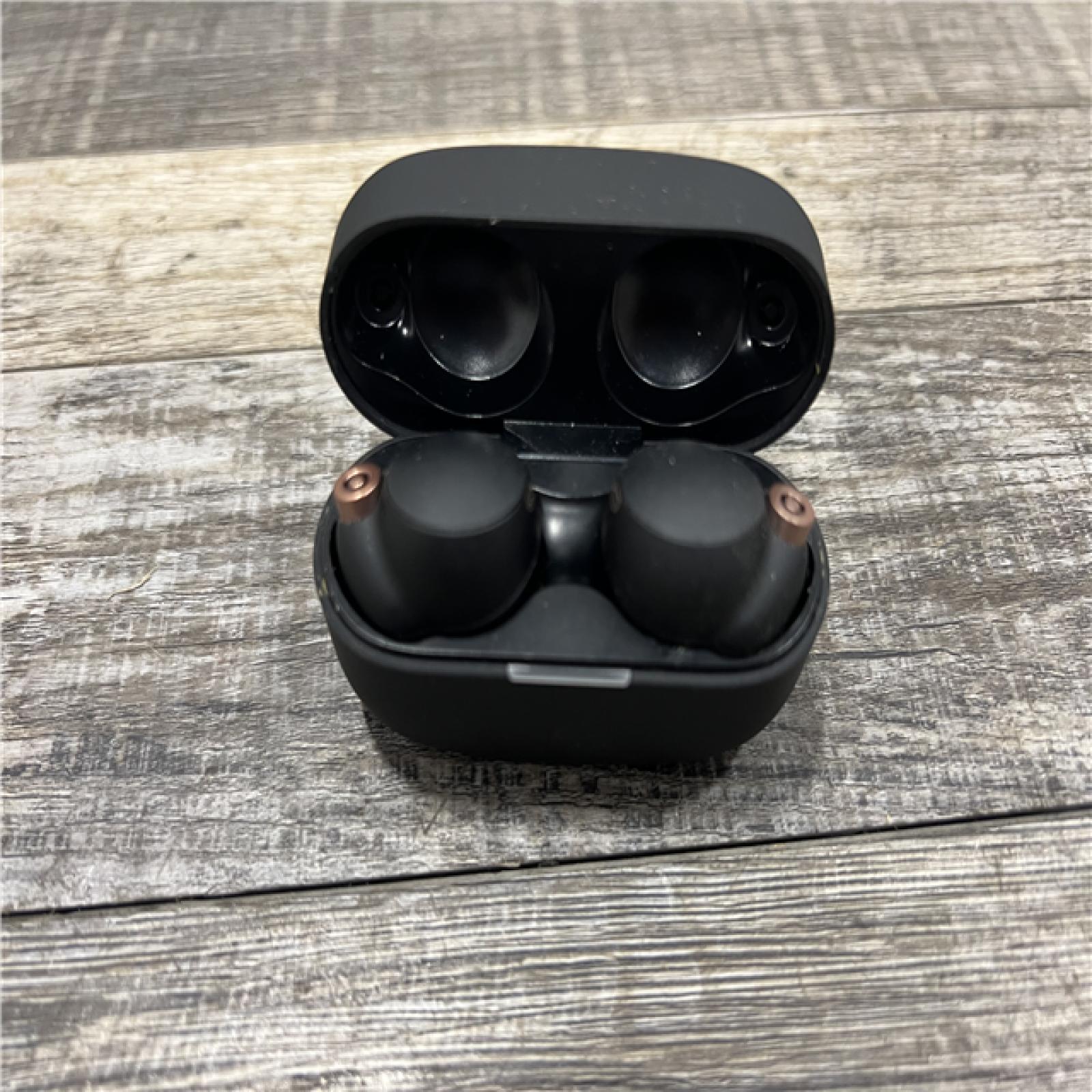 AS-IS Sony WF-1000XM4 Noise Canceling Wireless Earbud Headphones - Black