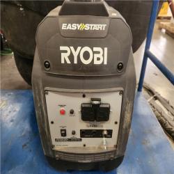 Phoenix AS-IS RYOBI 2500-Watt Recoil Start Gas Powered Inverter Generator with CO Shutdown