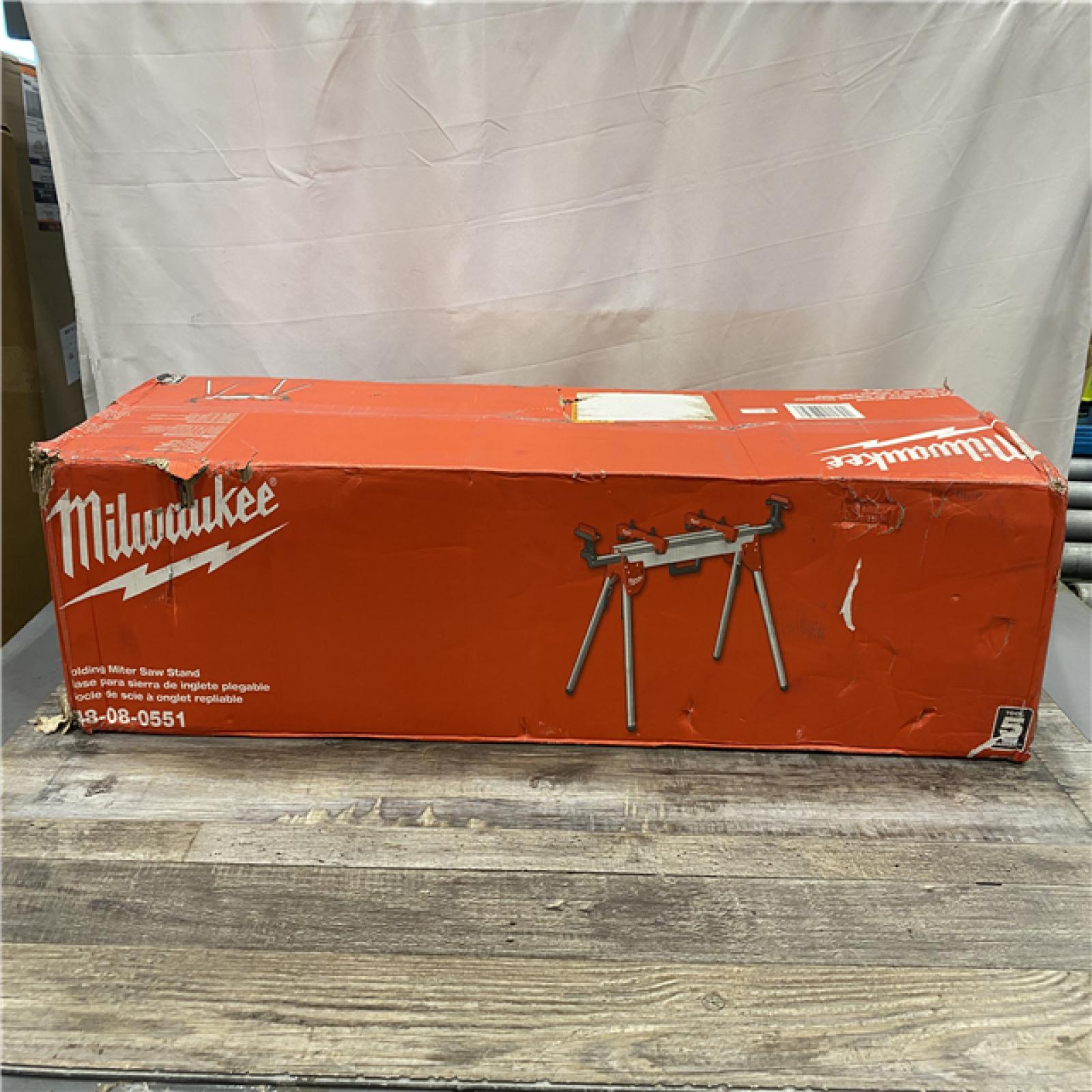 NEW - Milwaukee Folding Miter Saw Stand