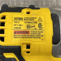 AS-IS DEWALT Atomic 20V Max Lithium-Ion Brushless Cordless Compact 1/4 in. Impact Driver Kit