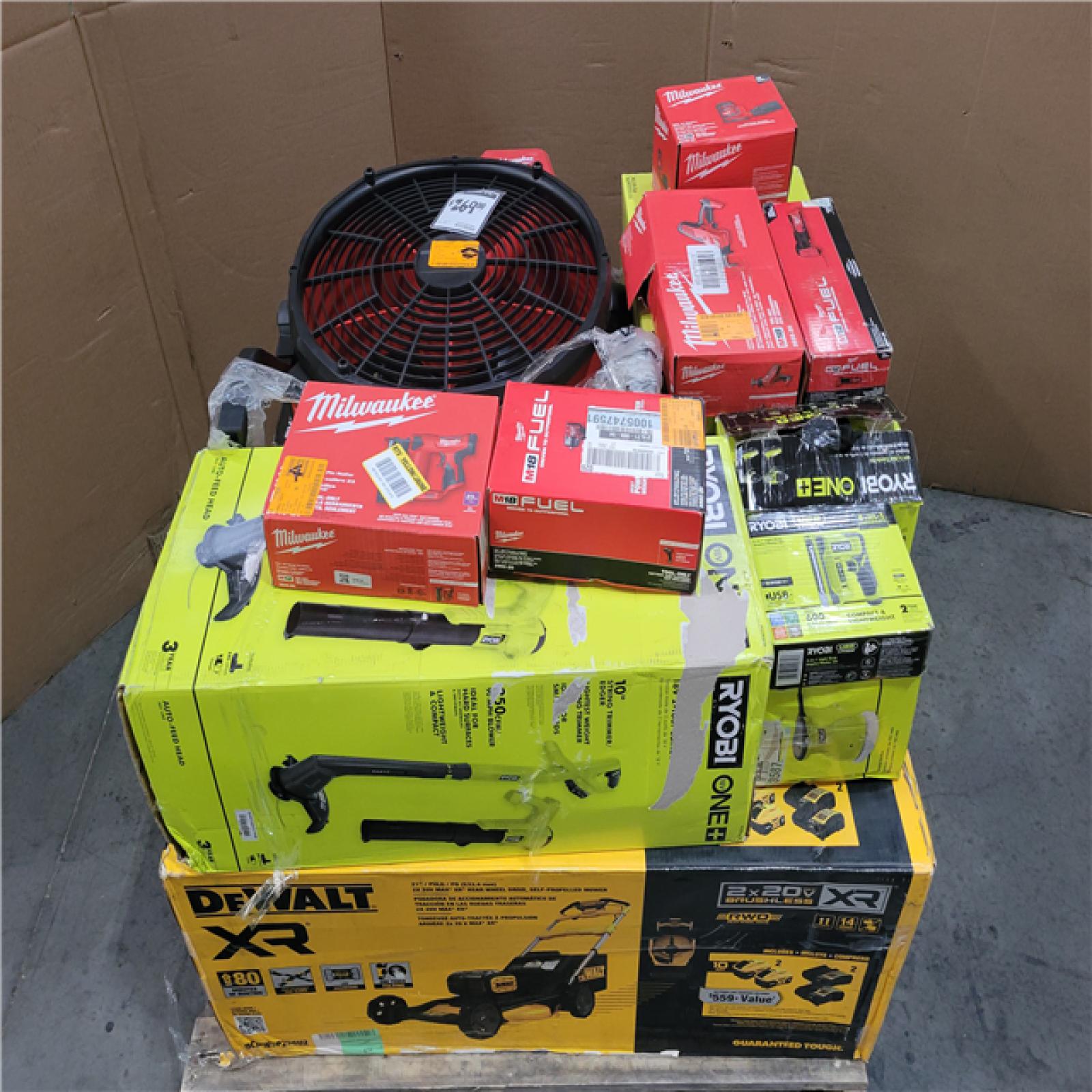 CALIFORNIA AS-IS TOOL PALLET