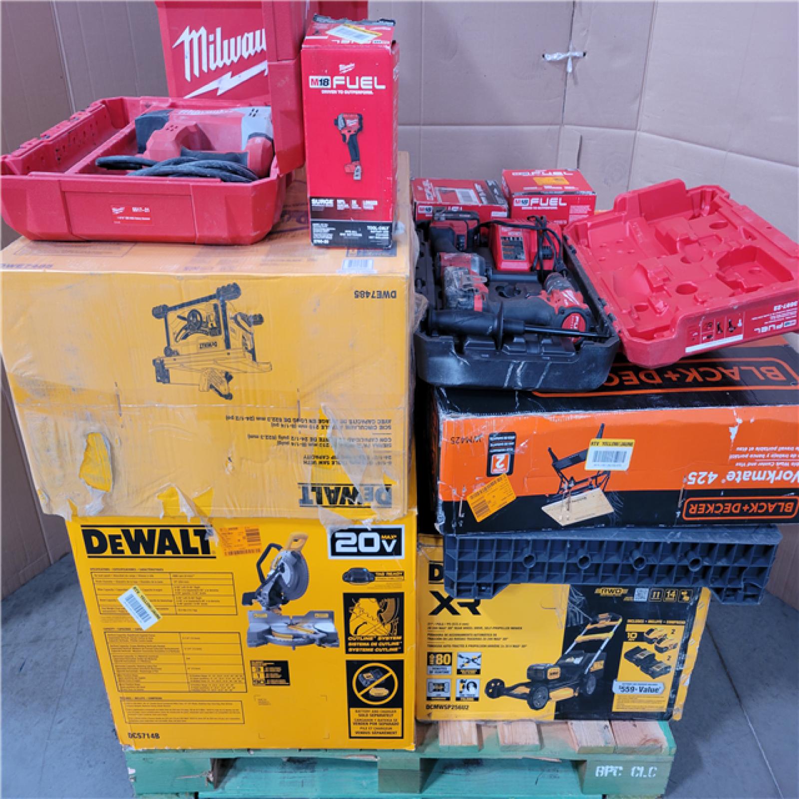 CALIFORNIA AS-IS TOOL PALLET