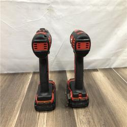 AS-IS Milwaukee 18V Lithium-Ion Cordless Drill Driver/Impact Driver Combo Kit