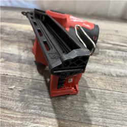AS-IS Milwaukee FUEL 18V Lithium-Ion Brushless Cordless Gen II 15-Gauge Angled Nailer (Tool-Only)