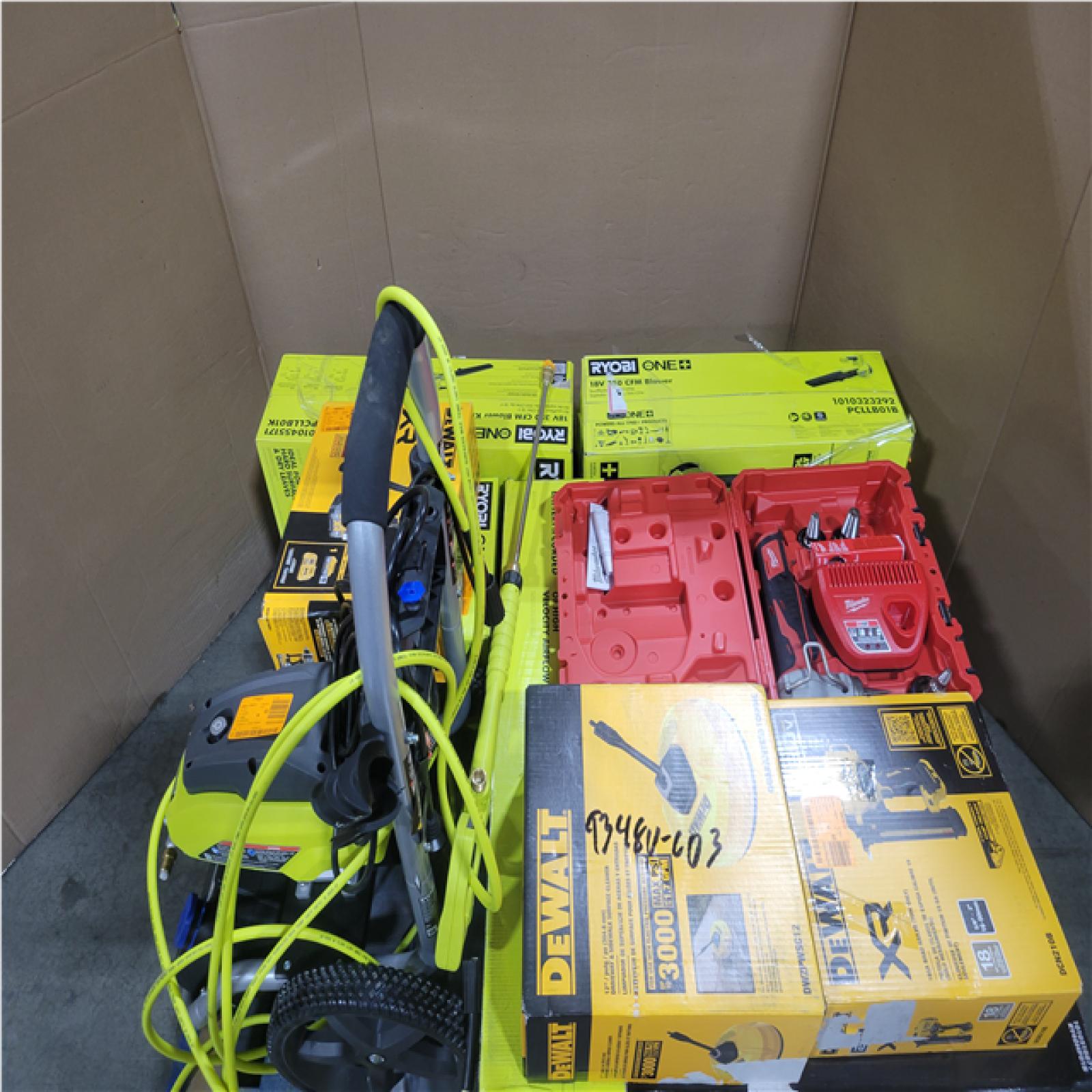 CALIFORNIA AS-IS TOOL PALLET