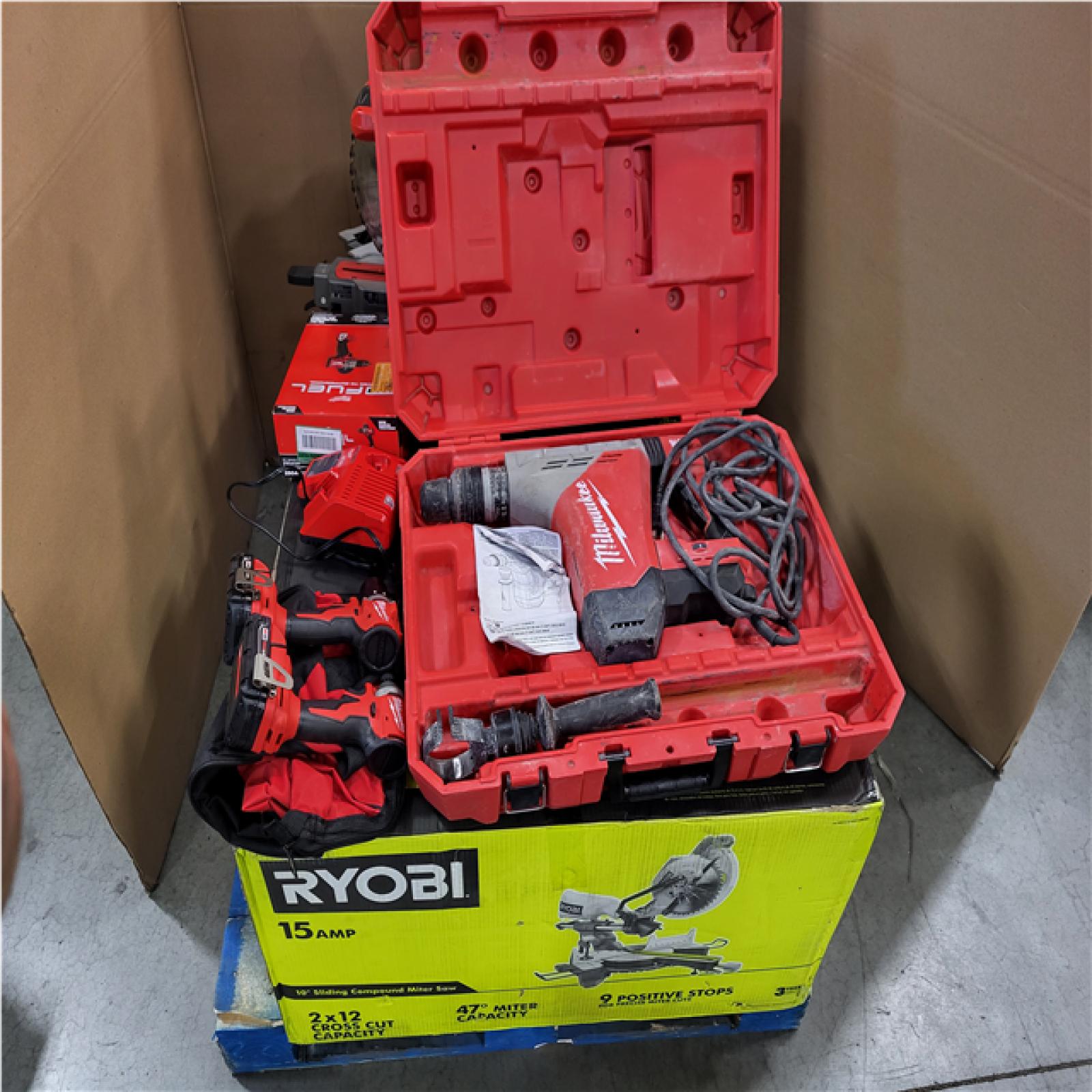 CALIFORNIA AS-IS TOOL PALLET