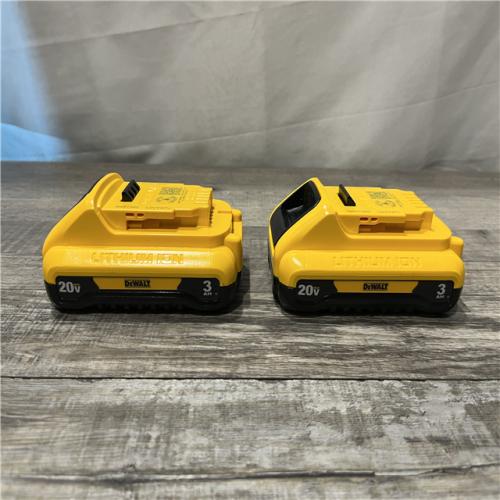 AS-IS DEWALT 20V MAX Compact Lithium-Ion 3.0Ah Battery Pack (2 Pack)
