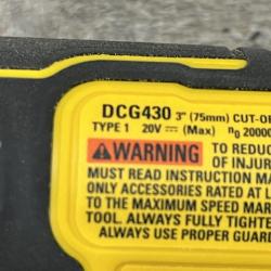 AS-IS DEWALT ATOMIC 20V MAX Cordless Brushless 3 in. Cut-Off Tool (Tool Only)
