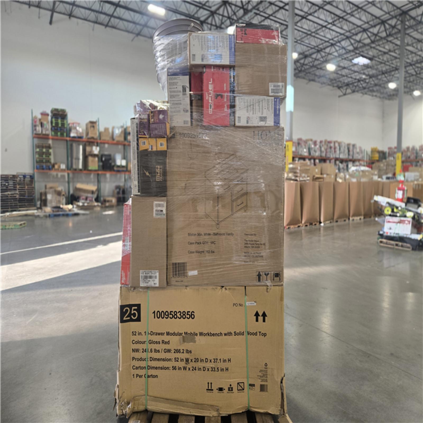 DALLAS LOCATION- AS-IS HOME IMPROVEMENT PALLET