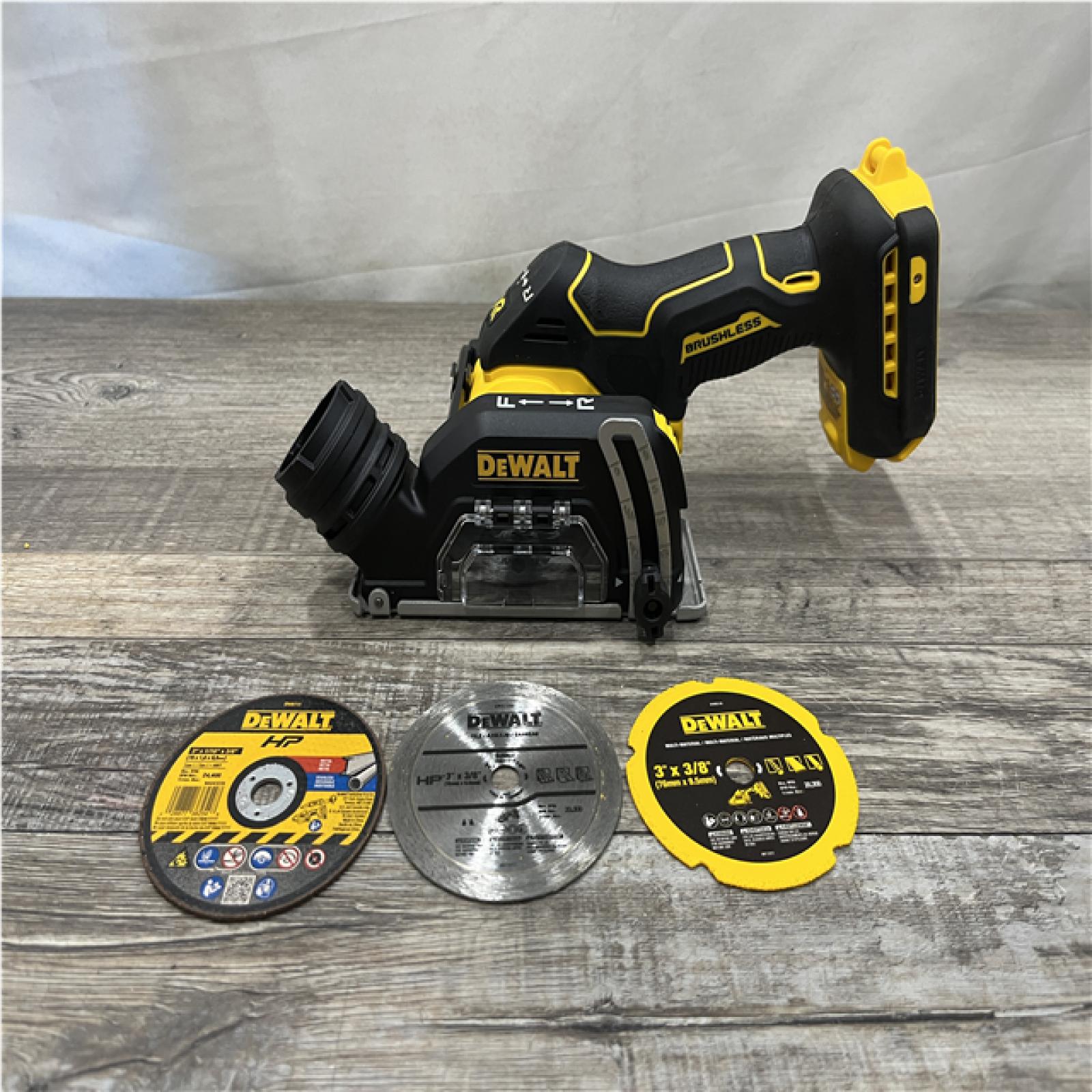 AS-IS DEWALT 20V XR Cordless 3 in. Cut-Off Tool (Tool Only)