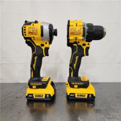 AS-IS- DEWALT ATOMIC 20-Volt MAX Lithium-Ion Cordless Combo Kit