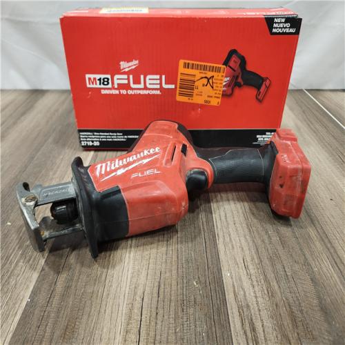 AS-IS Milwaukee FUEL 18V Lithium-Ion Brushless Cordless HACKZALL Reciprocating Saw (Tool-Only)
