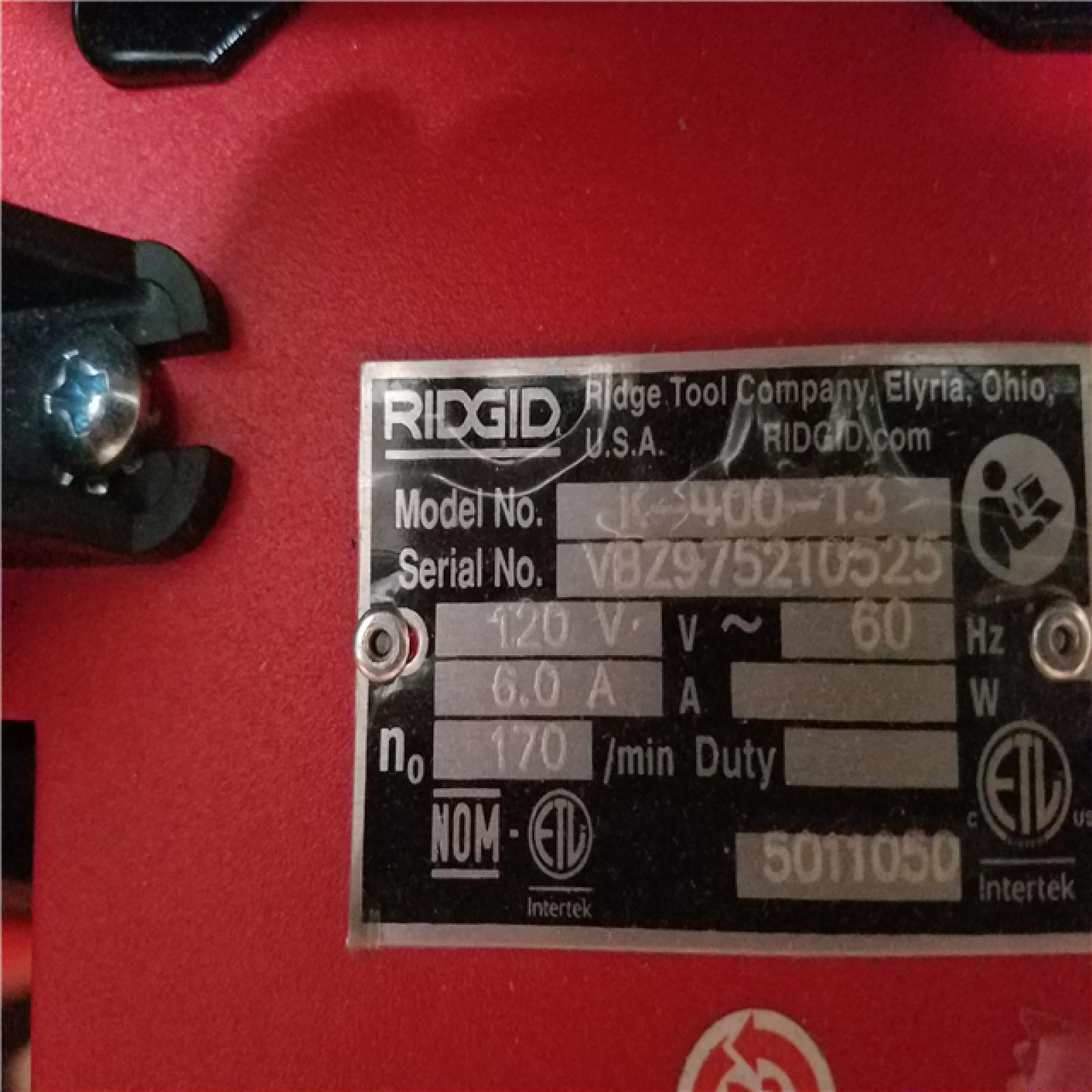California AS-IS Ridgid Drain Cleaner