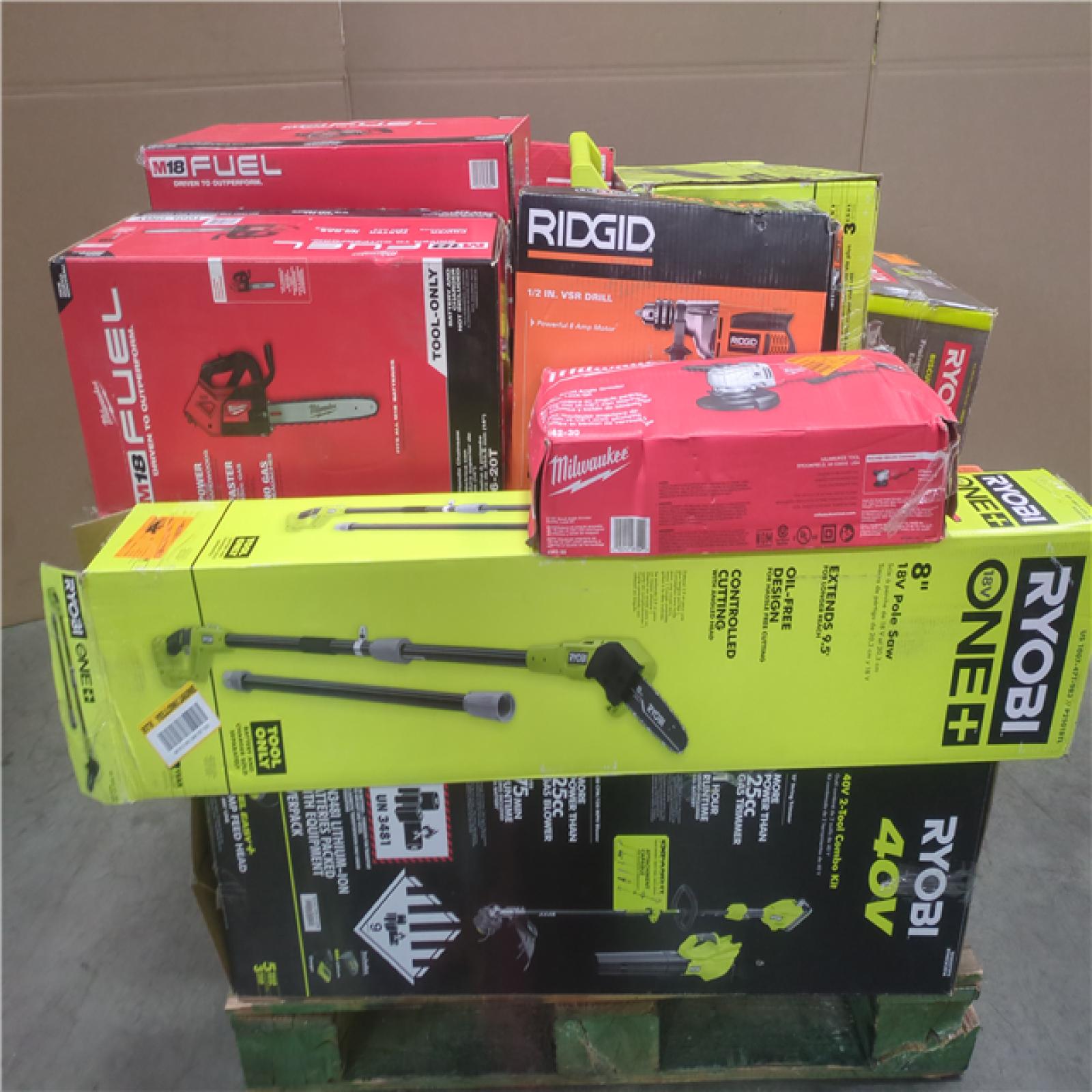 CALIFORNIA AS-IS TOOL PALLET