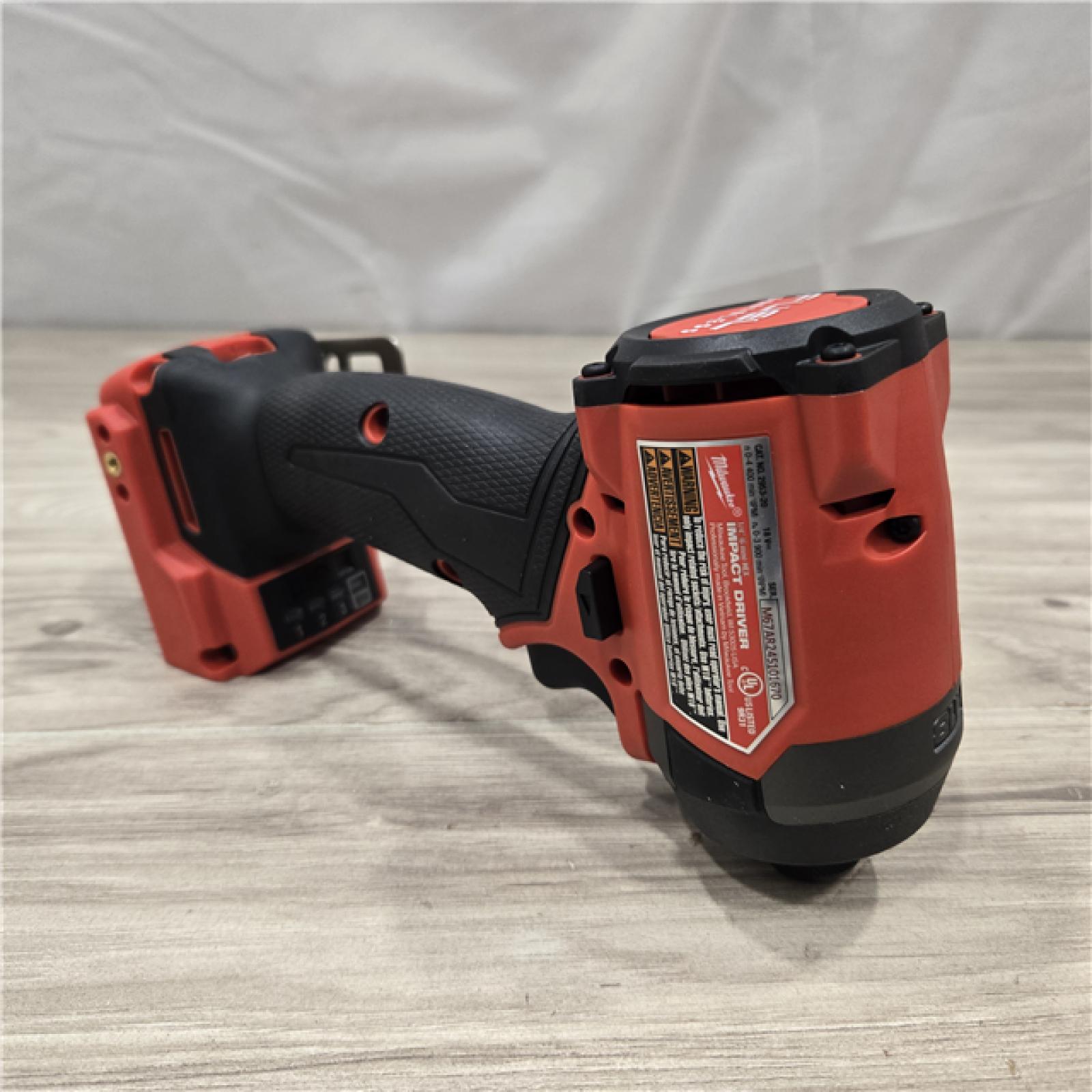AS-IS MILWAUKEE FUEL 18V Cordless Hammer Drill and Impact Driver Combo Kit
