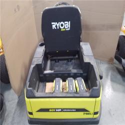 CALIFORNIA AS-IS RYOBI 80V 46BATTERY LAWN TRACTOR