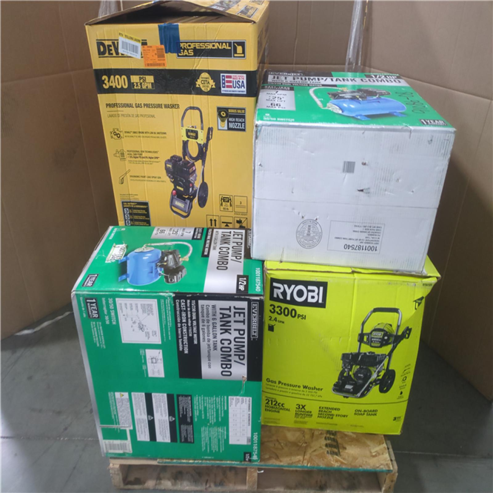 CALIFORNIA AS-IS OUTDOOR POWER EQUIPMENT