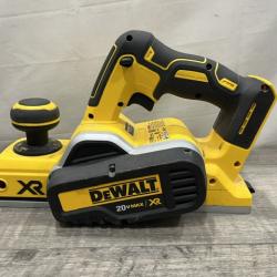 AS-IS DEWALT 20V MAX XR Cordless Brushless 3-1/4 in. Planer (Tool Only)