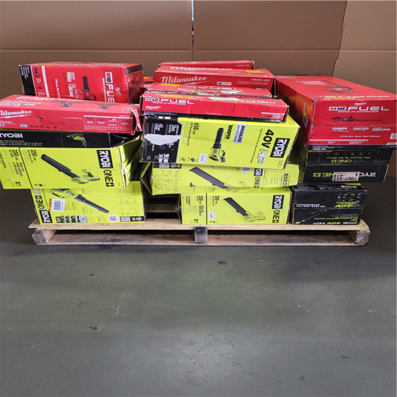 California AS-IS TOOL pallet