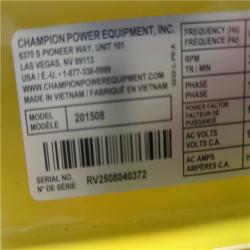 CALIFORNIA AS-IS CHAMPION PORTABLE POWER GENERATOR